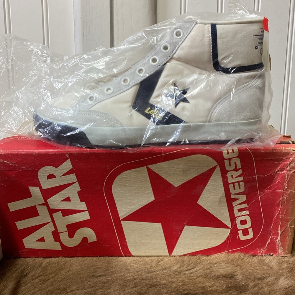 80s 1984 Converse Olympics LA High Tops 6 Michael Jordan NWT